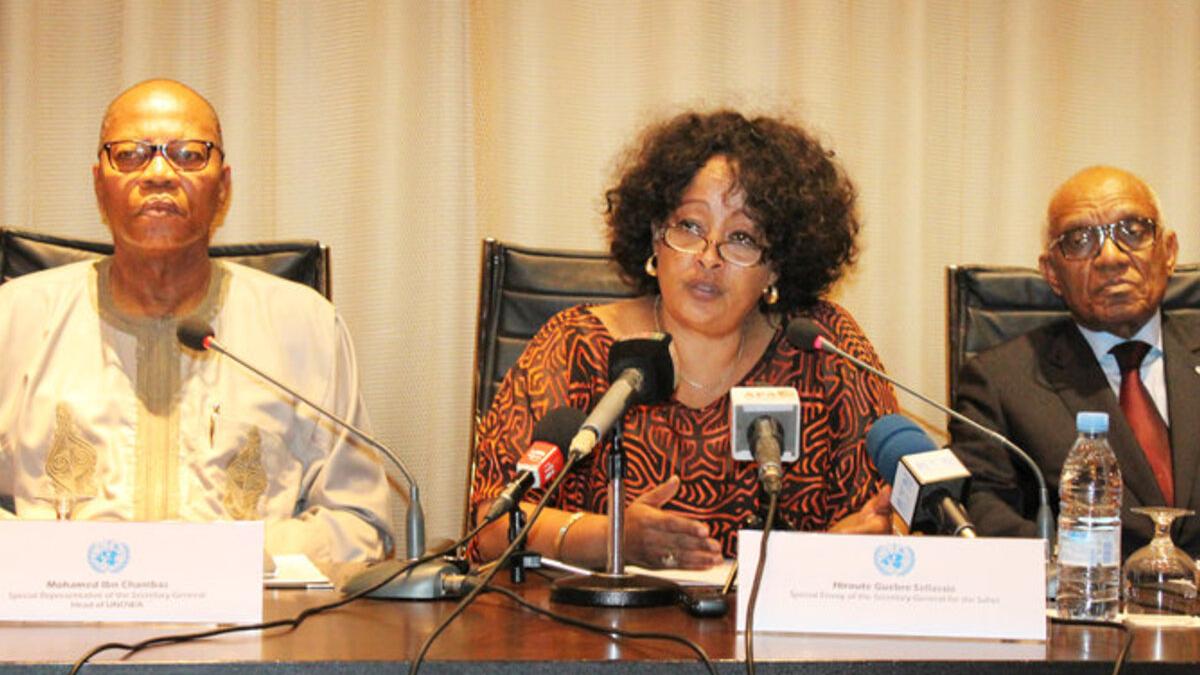 Special Envoy for the Sahel and Head of OSES Hiroute Guebre Sellassie