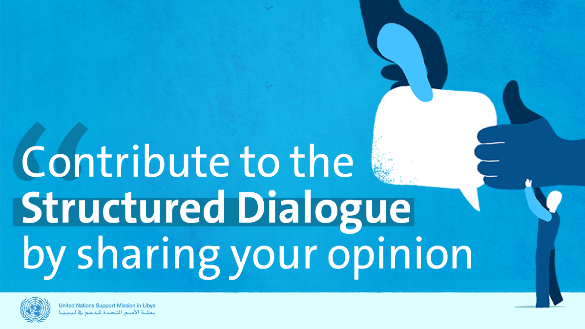 Libyans invited to help shape the Structured Dialogue