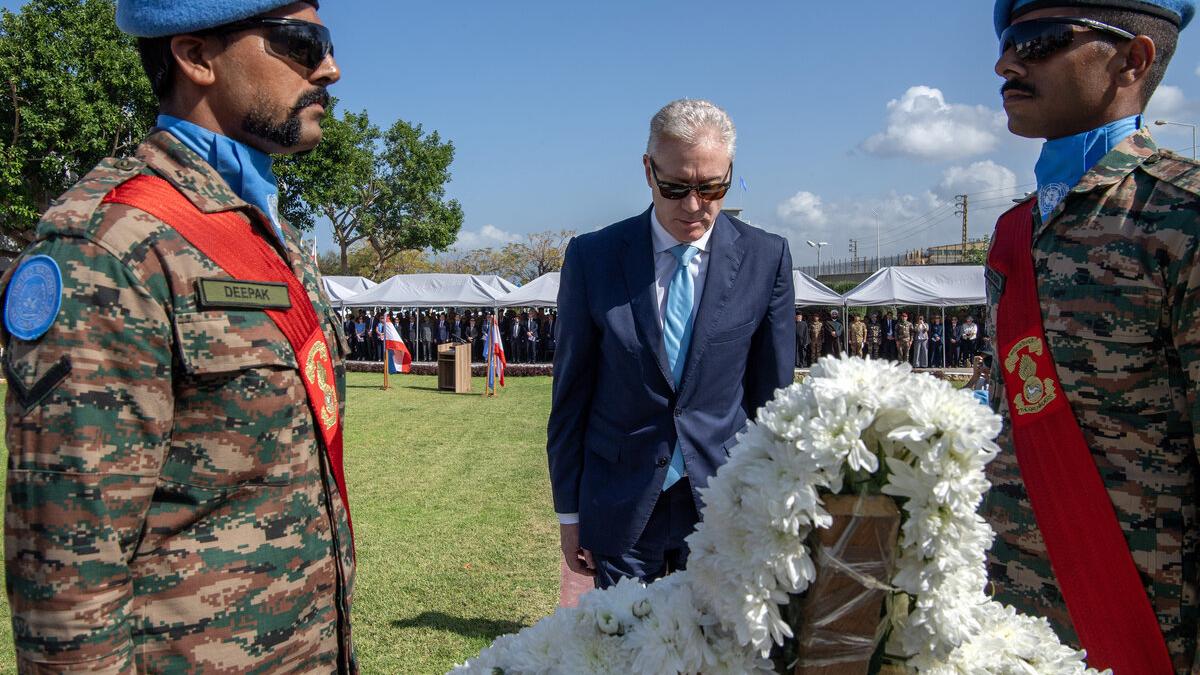 UNIFIL commemorates 80th anniversary of UN