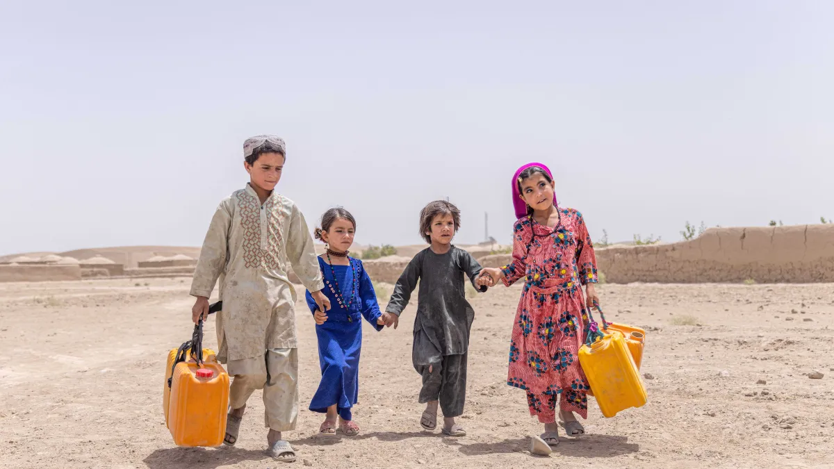 Water scarcity in Afghanistan