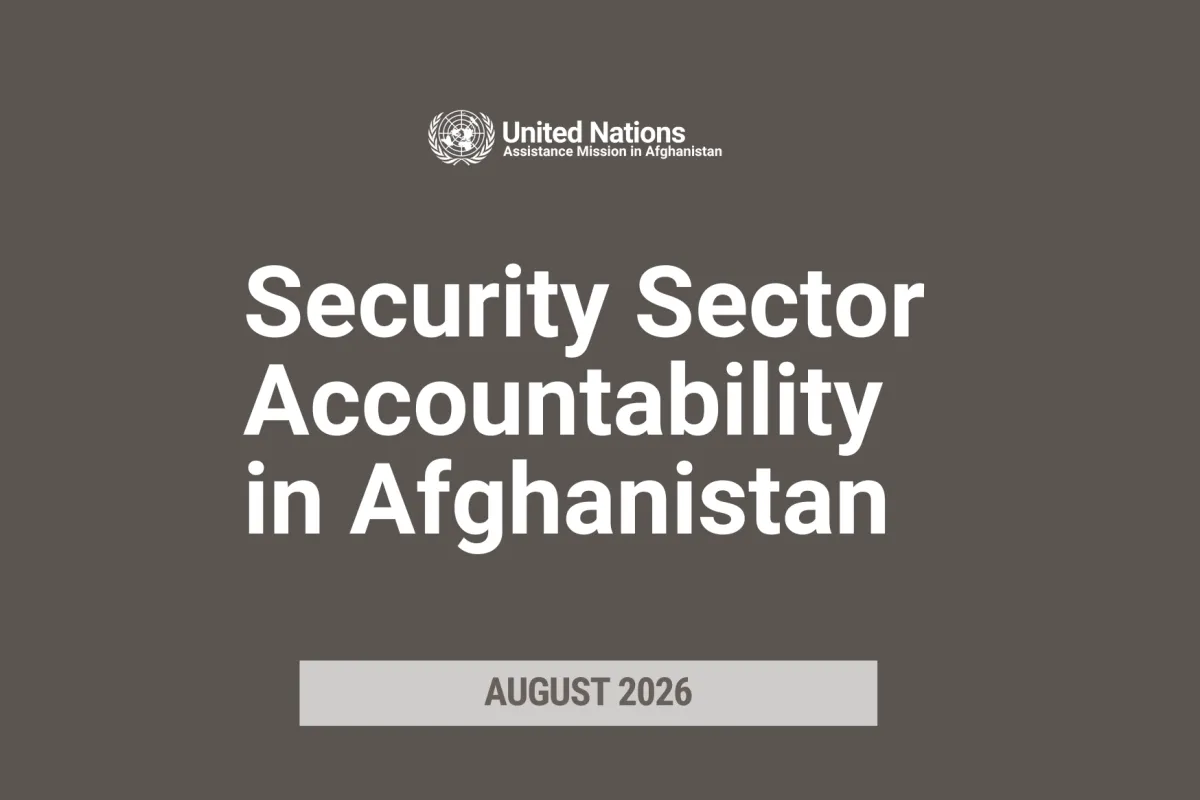security sector accountability