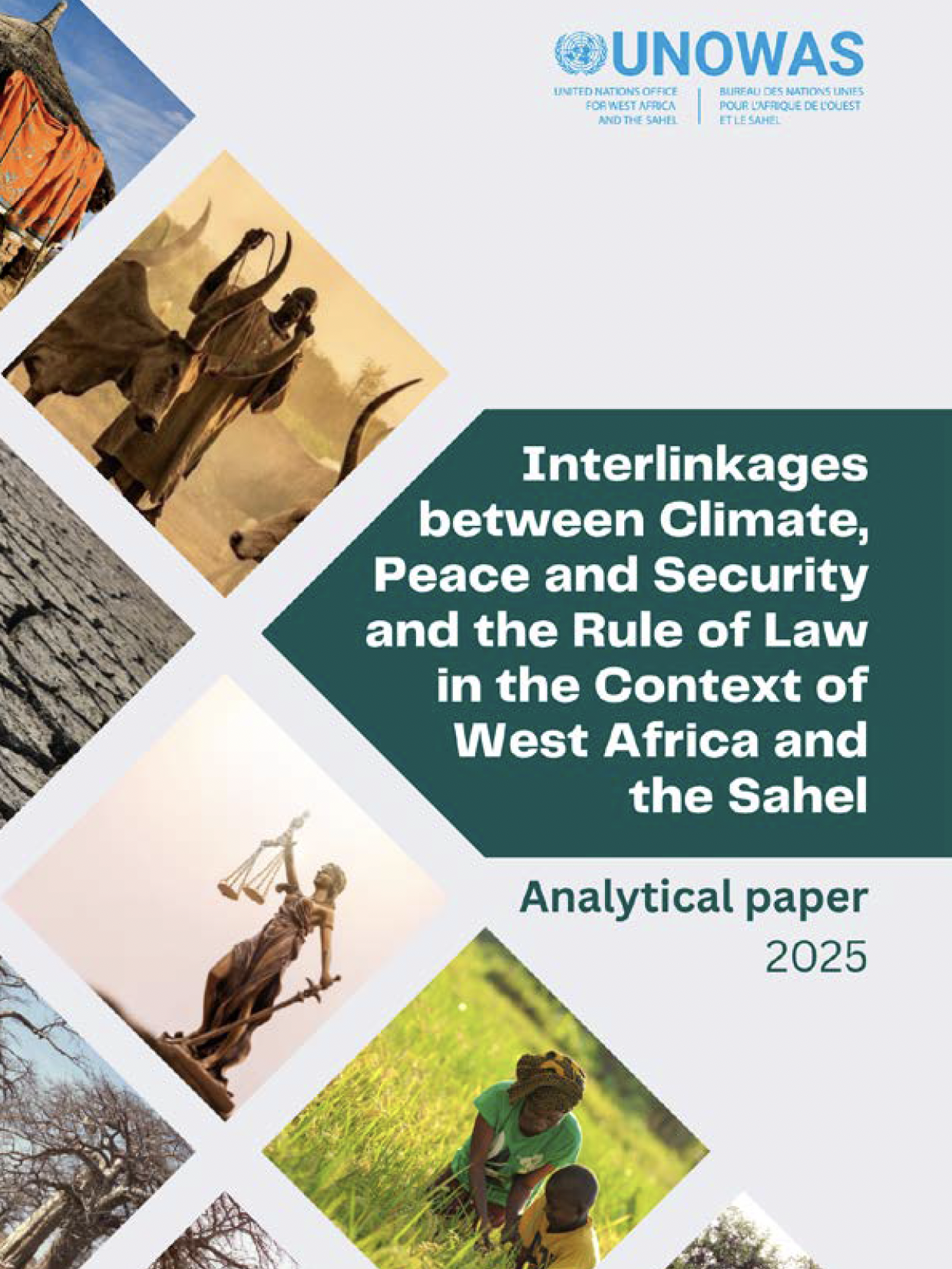 [Cover] Interlinkage between Climate, Peace and Security and the Rule of Law in the context of West Africa and the Sahel