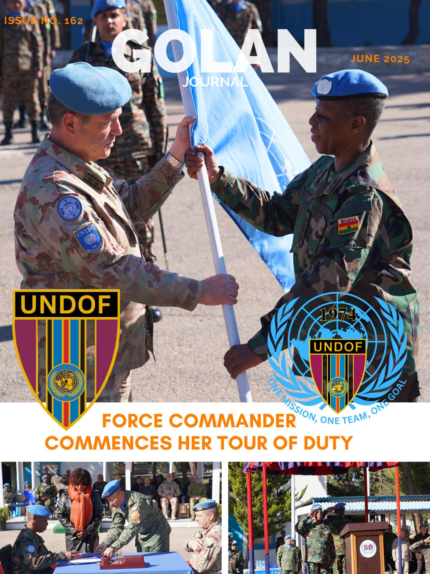 Golan - The UNDOF Journal, Edition 162, January - June 2025