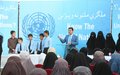 Kandahar students get to know their United Nations