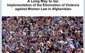Implementation of the Elimination of Violence against Women law in Afghanistan has a long way to go