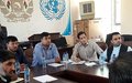Baghlan civil society, government forge stronger ties at UN-backed event 