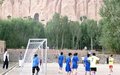 Bamyan kicks off Peace Day Football Tournament