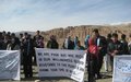 Afghans show solidarity with Japan