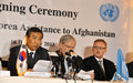 Korea pledges $43 mln for UN agencies' to improve women's rights and service delivery in Afghanistan