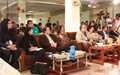  Afghan journalists discuss ways to strengthen good governance