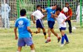 Laghman youth compete in football, volleyball ahead of Peace Day