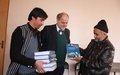 UNAMA distributes legal books to judicial officials