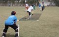 Cricket teams play for peace in Kandahar ahead of the International Peace Day 