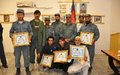 Police officers complete management and good governance training in Kandahar 