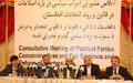 Afghan political parties mull establishing inter-party mechanism