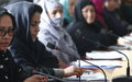 Maidan Wardak women gather to plan increased participation in public life