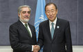 UN Secretary-General meets with Chief Executive Officer of Afghanistan