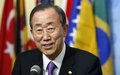 On eve of 100-day countdown to International Day of Peace, UN chief flags key role of education