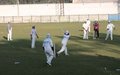 Afghan cricket team trains enthusiasts in Jalalabad