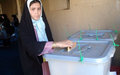 Afghans queuing up to vote