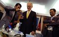 UN envoy tests indelible election ink