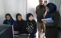 Afghan teens learn computer, English in joint Afghan-UNDP training