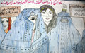In art competition, Afghan youth draw against violence
