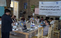 Journalism training in Bamyan for the elections