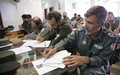 Election training for 35,000 Afghan police officers