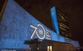 World turns blue on UN’s 70th anniversary 